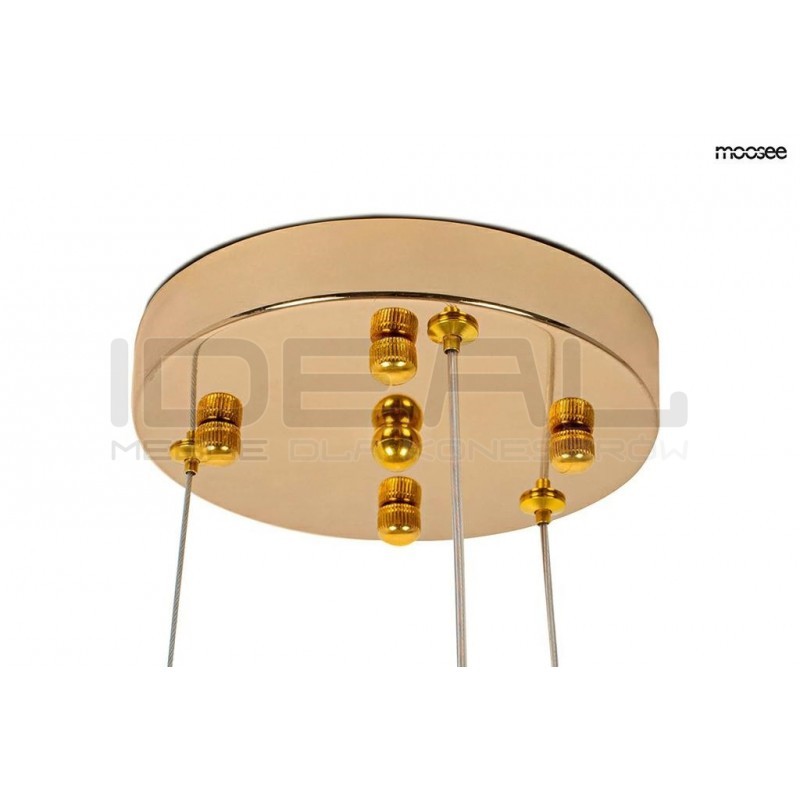 Lampa wisząca MONETE 80 złota