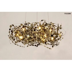 Lampa wisząca glamour MONETE 60 chrom