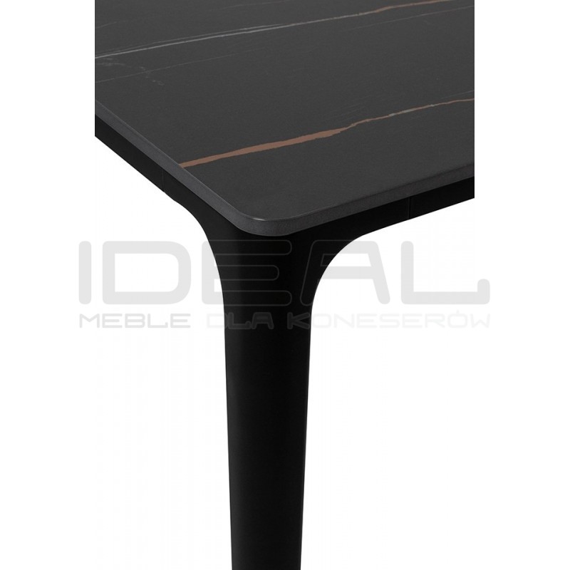 Stół SLIM 140 blat imitacja marmuru biała lub czarna