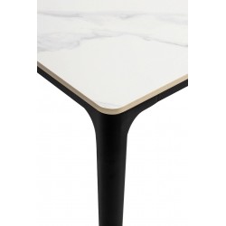 Stół SLIM 140 blat imitacja marmuru biała lub czarna