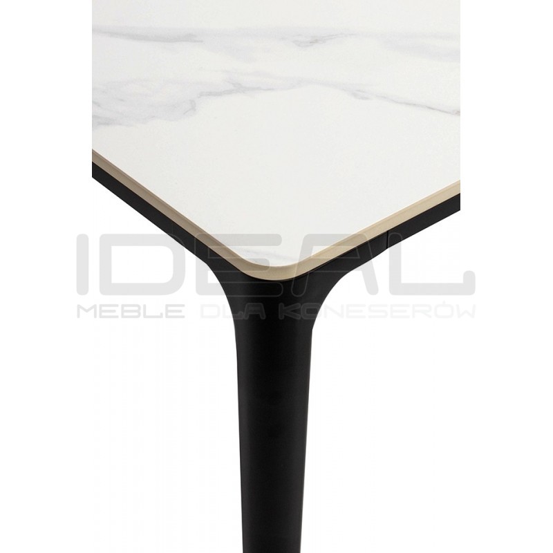 Stół SLIM 140 blat imitacja marmuru biała lub czarna