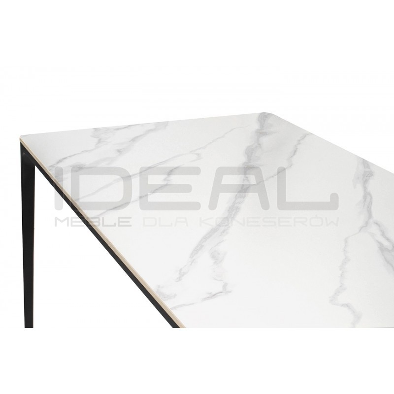 Stół SLIM 140 blat imitacja marmuru biała lub czarna