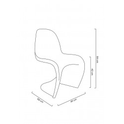 Krzesło designerskie HOVER