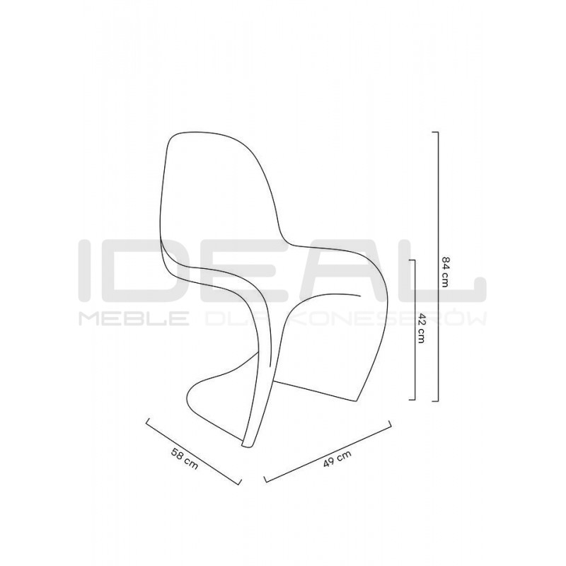 Krzesło designerskie HOVER