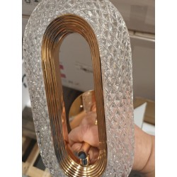 Kinkiet kryształowy JEWEL złoty