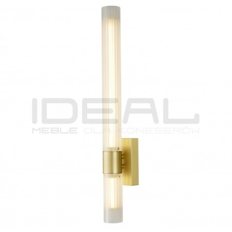 Kinkiet glamour SOLO LED BIAŁO ZŁOTY 60