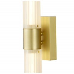 Kinkiet glamour SOLO LED BIAŁO ZŁOTY 60