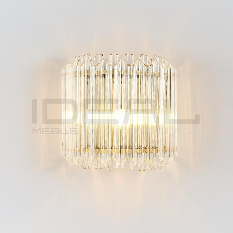 Kinkiet glamour PALACE złoty