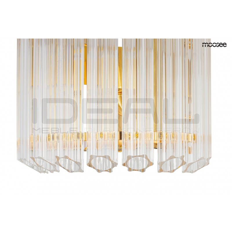 Kinkiet glamour PALACE złoty