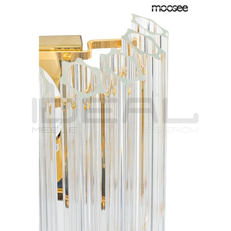 Kinkiet glamour PALACE złoty