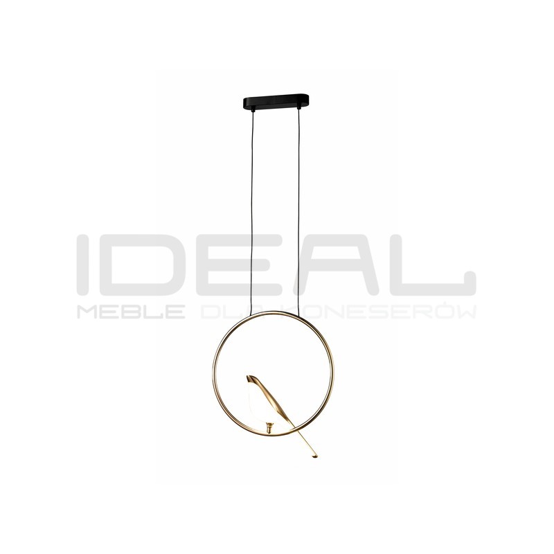 Lampa wisząca glamour Tit BIRD ptaszek złota