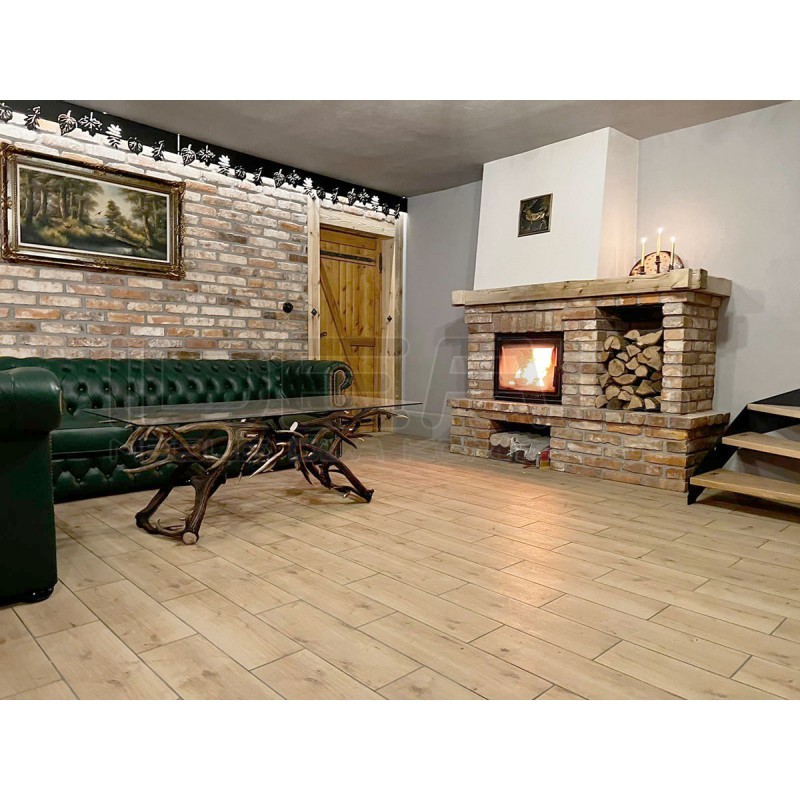 Narożnik Chesterfield Normal w skórze 255x340