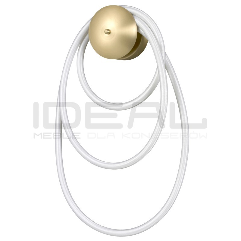 Kinkiet glamour FANTASIA złoty