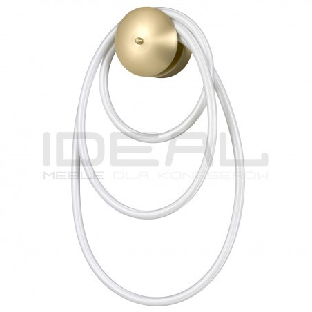 Kinkiet glamour FANTASIA złoty