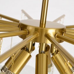 LAMPA WISZĄCA GLAMOUR FIORE BIAŁA 60