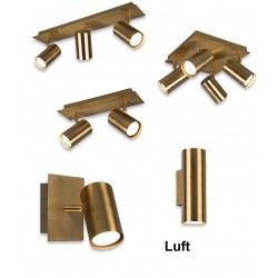 Kinkiet glamour LUFT regulowany