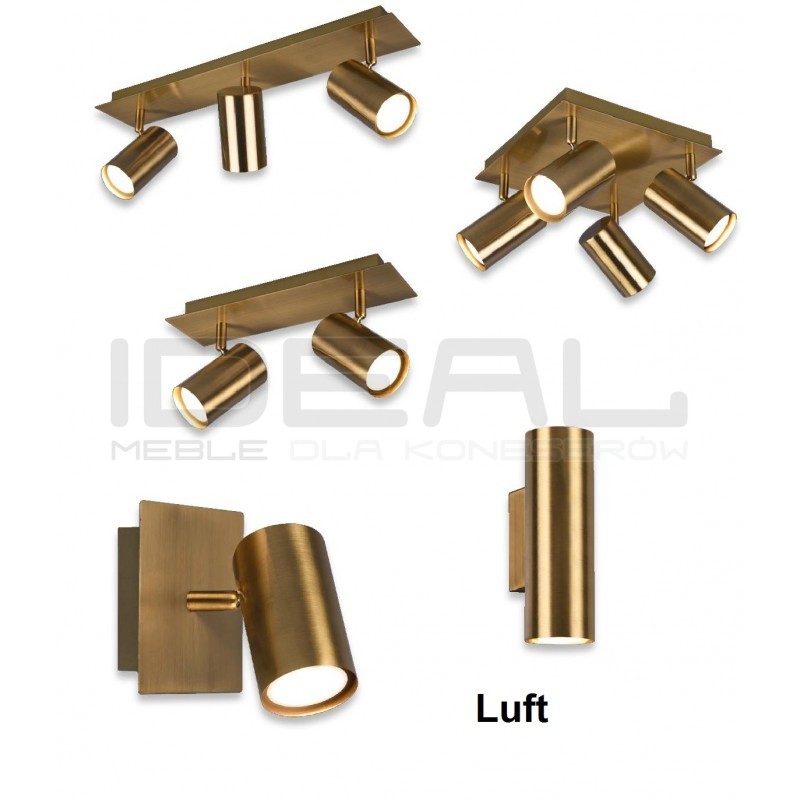 Kinkiet glamour LUFT regulowany