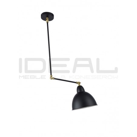 Lampa loftowa regulowana Factory czarna