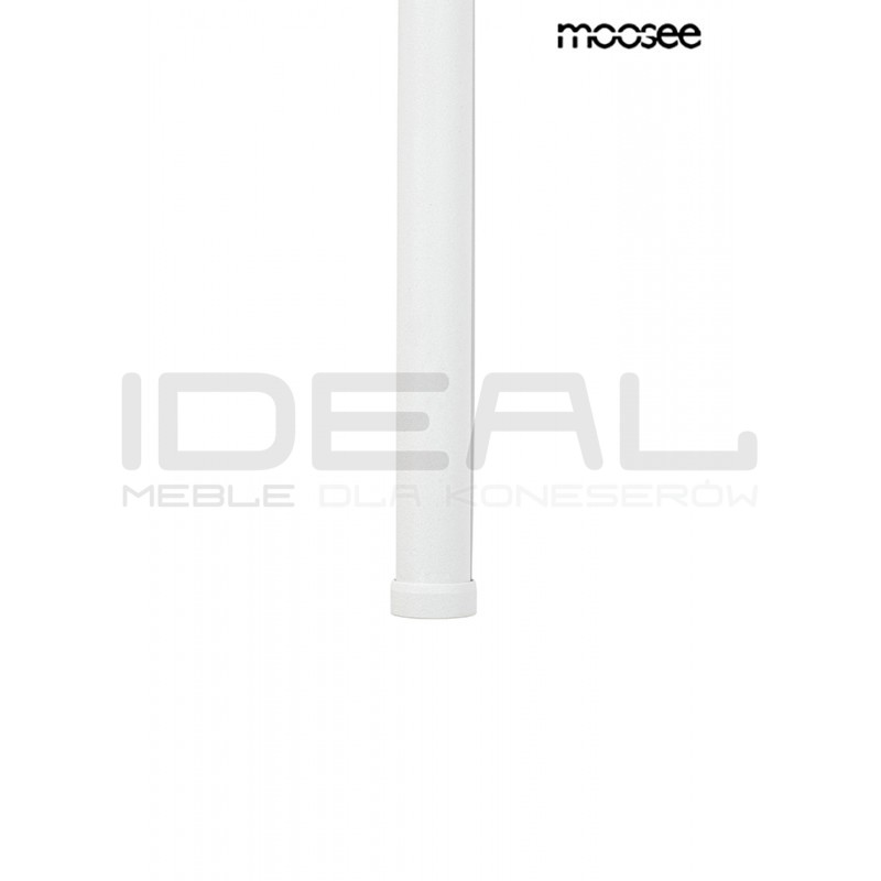 Lampa wisząca biała rurka Ombre 60