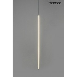 Lampa wisząca biała rurka Ombre 60