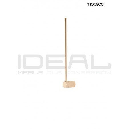 Kinkiet glamour Ombre 60 złoty