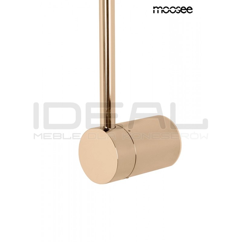 Kinkiet glamour Ombre 60 złoty