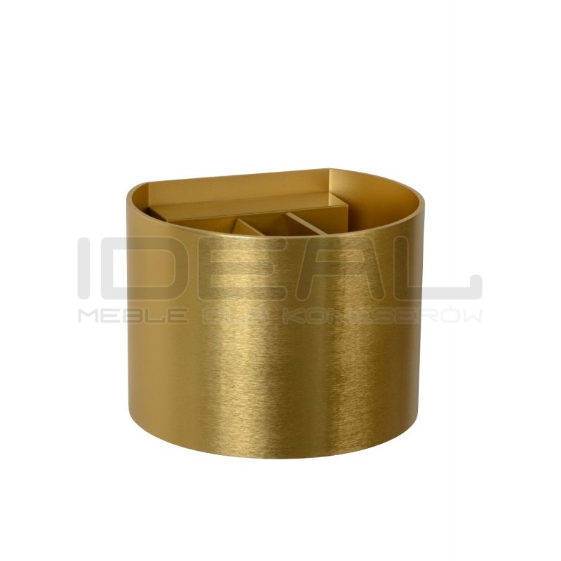 Kinkiet glamour Roller złoty