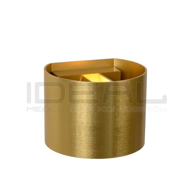 Kinkiet glamour Roller złoty