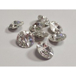 Guziki tapicerskie kryształowe kryształki Glash 18 MM 3015 Crystal