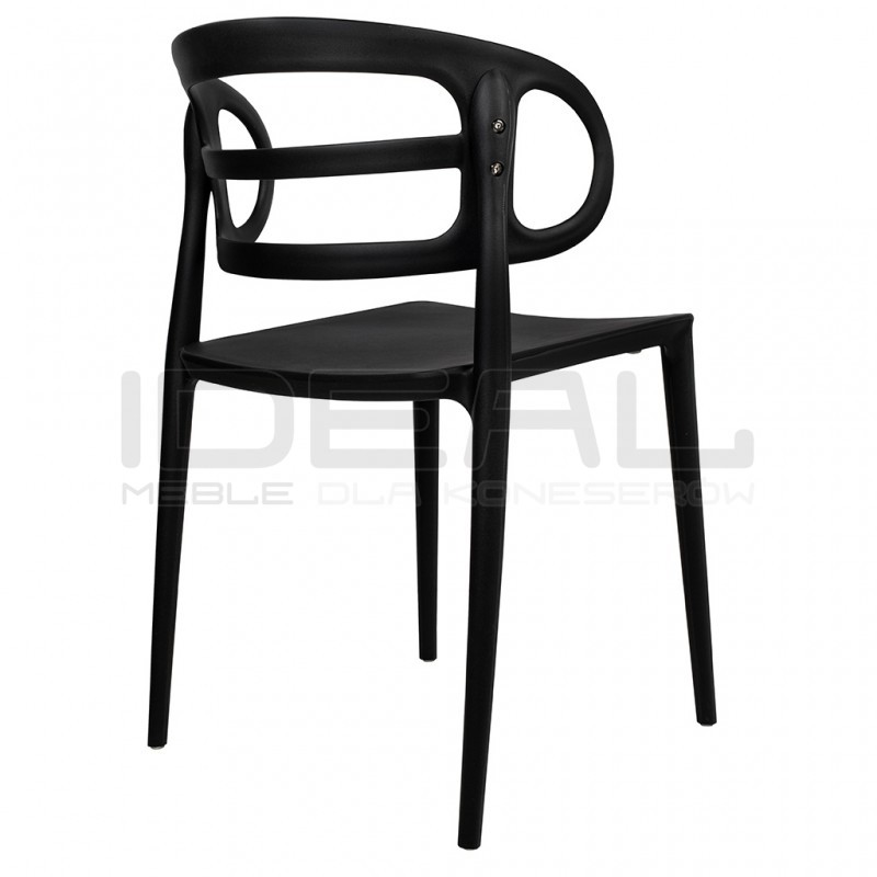 Krzesło designerskie Marcus czarne