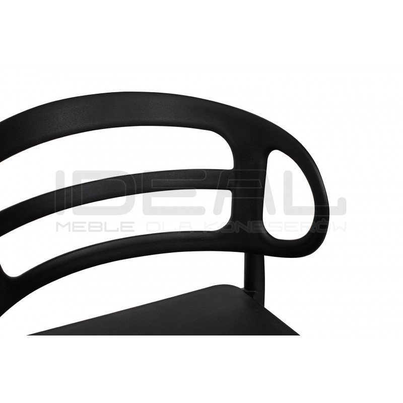 Krzesło designerskie Marcus czarne