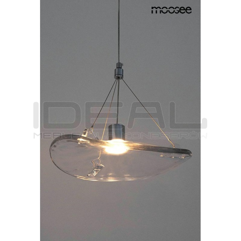 Lampa wisząca AQUA 30 przezroczysta