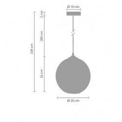 Lampa wisząca Love Bomb