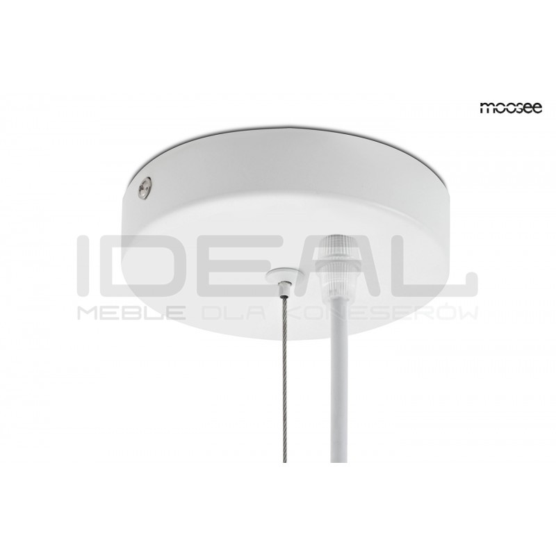 Lampa wisząca morficzna NEST 60 biała