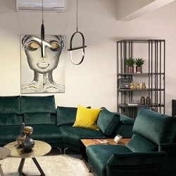 Lampa wisząca geometryczna Spinner ELIPSE 29