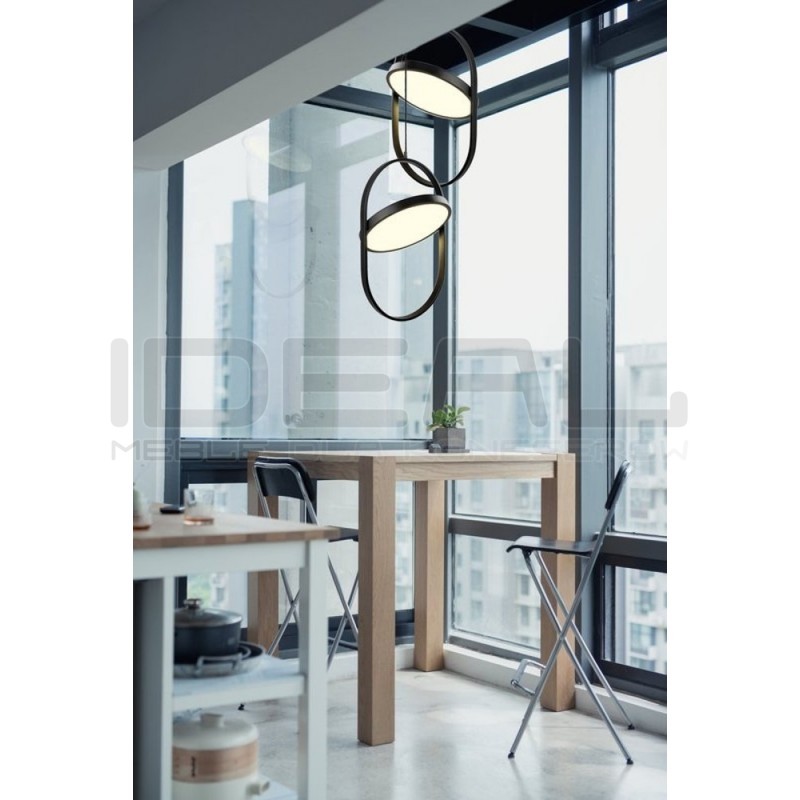 Lampa wisząca geometryczna Spinner ELIPSE mini 18