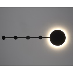 Kinkiet Shadow Clex 1 Led czarna 105