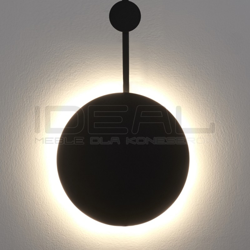 Kinkiet Shadow Clex 1 Led czarna 105