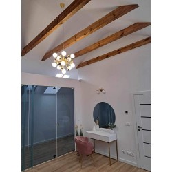 Lampa wisząca glamour Aurelia złota