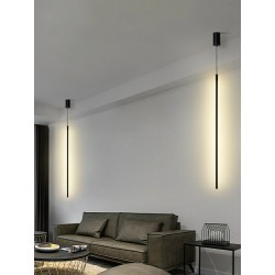 Lampa wisząca Ombre 60 rurka czarna