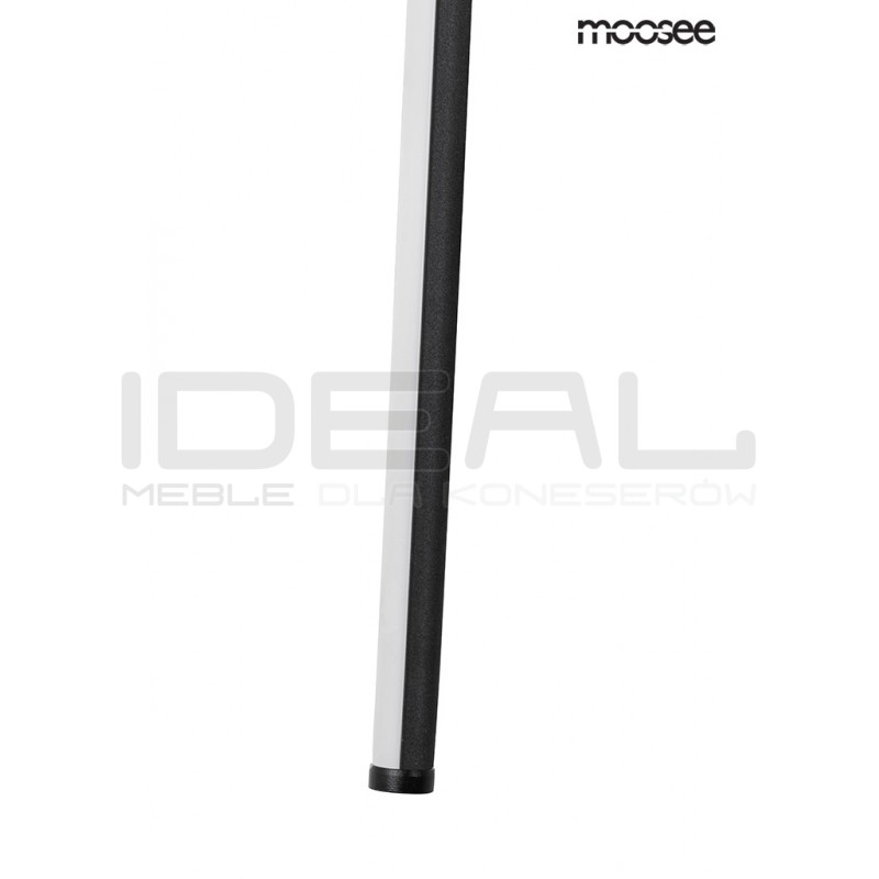 Lampa wisząca Ombre 60 rurka czarna