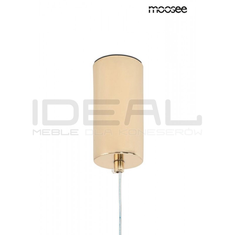 Lampa wisząca Ombre 80 rurka złota