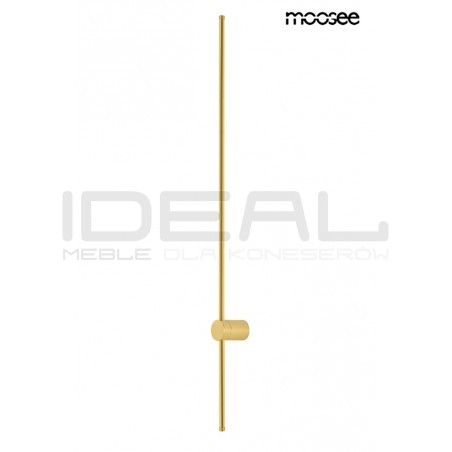 Kinkiet glamour Ombre 120 złoty