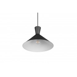 Lampa wisząca czarna Pelikan Wide