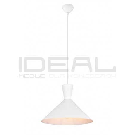 Lampa wisząca biała Pelikan Wide