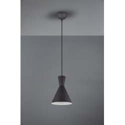Lampa wisząca czarna Pelikan Wide Tall