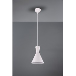 Lampa wisząca biała Pelikan Tall