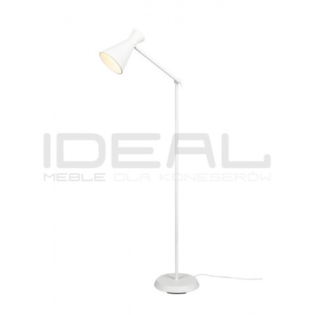 Lampa podłogowa Pelikan biała