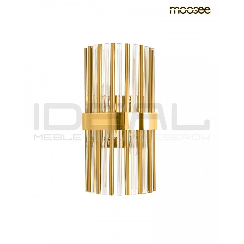 Kinkiet glemour GARDA złoty