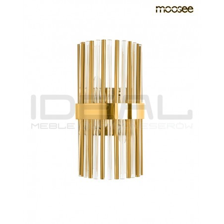 Kinkiet glemour GARDA złoty